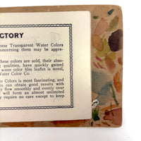 SOLD Lovely (and Usable) Booklet of Nicholson's Peerless Japanese Transparent Watercolors