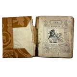 The Riddler, G.W Cottrell, Boston, 1845 - Amazing Wallpaper Covered Book of Word Puzzles