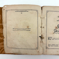 The Riddler, G.W Cottrell, Boston, 1845 - Amazing Wallpaper Covered Book of Word Puzzles