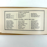 SOLD Lovely (and Usable) Booklet of Nicholson's Peerless Japanese Transparent Watercolors