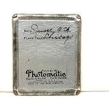 Beatific Young Boy in Suit with Eyes Closed, 1940s Photomatic, Chicago