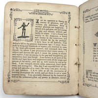 The Riddler, G.W Cottrell, Boston, 1845 - Amazing Wallpaper Covered Book of Word Puzzles