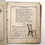 The Riddler, G.W Cottrell, Boston, 1845 - Amazing Wallpaper Covered Book of Word Puzzles