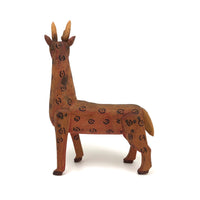 Older Mexican Folk Art Carved Deer Alebrije in the Manner of Manuel Jimenez