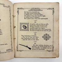 The Riddler, G.W Cottrell, Boston, 1845 - Amazing Wallpaper Covered Book of Word Puzzles