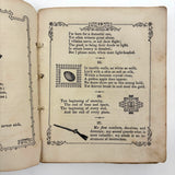 The Riddler, G.W Cottrell, Boston, 1845 - Amazing Wallpaper Covered Book of Word Puzzles