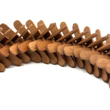 Infinity Loop: Interlocking Bits Folk Art Whimsy Wreath, 10 Inch diameter