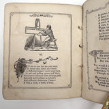 The Riddler, G.W Cottrell, Boston, 1845 - Amazing Wallpaper Covered Book of Word Puzzles