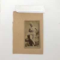 Set of 3 1890s Kinney Brothers Actresses Series Cigarette Cards, Newly Matted
