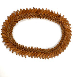 Infinity Loop: Interlocking Bits Folk Art Whimsy Wreath, 10 Inch diameter