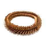 Infinity Loop: Interlocking Bits Folk Art Whimsy Wreath, 10 Inch diameter