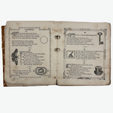 The Riddler, G.W Cottrell, Boston, 1845 - Amazing Wallpaper Covered Book of Word Puzzles