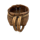 Miniature Mohawk Splint Pack Basket, c. Early 20th Century