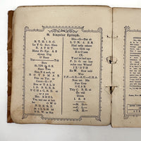 The Riddler, G.W Cottrell, Boston, 1845 - Amazing Wallpaper Covered Book of Word Puzzles