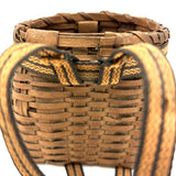 Miniature Mohawk Splint Pack Basket, c. Early 20th Century