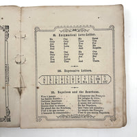 The Riddler, G.W Cottrell, Boston, 1845 - Amazing Wallpaper Covered Book of Word Puzzles