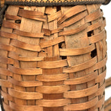 Miniature Mohawk Splint Pack Basket, c. Early 20th Century