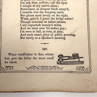 The Riddler, G.W Cottrell, Boston, 1845 - Amazing Wallpaper Covered Book of Word Puzzles