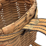 Miniature Mohawk Splint Pack Basket, c. Early 20th Century