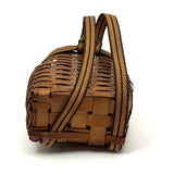 Miniature Mohawk Splint Pack Basket, c. Early 20th Century
