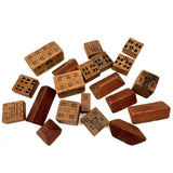 Sweet Old Partial Set of Modular House and Roof Blocks with A Few Hand-Drawn Additions