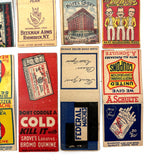 Large Collection of Old Match Book Covers, Mostly c. 1920s-40s