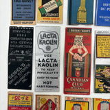 Large Collection of Old Match Book Covers, Mostly c. 1920s-40s