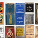 Large Collection of Old Match Book Covers, Mostly c. 1920s-40s
