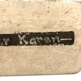 Surfer Karen Handmade Make Do Skateboard with Roller Skate Wheels