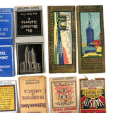 Large Collection of Old Match Book Covers, Mostly c. 1920s-40s