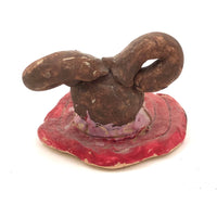 Transcendent  Kid Made Clay Bunny Bust