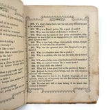 The Riddler, G.W Cottrell, Boston, 1845 - Amazing Wallpaper Covered Book of Word Puzzles