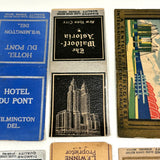 Large Collection of Old Match Book Covers, Mostly c. 1920s-40s