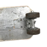 Surfer Karen Handmade Make Do Skateboard with Roller Skate Wheels