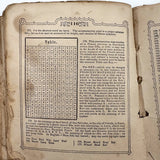 The Riddler, G.W Cottrell, Boston, 1845 - Amazing Wallpaper Covered Book of Word Puzzles