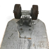 Surfer Karen Handmade Make Do Skateboard with Roller Skate Wheels