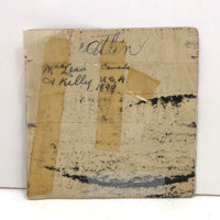 MacLean vs. Kelly, Beaten Up 1899 Boxing Match Snapshot with Ring Rope Horizontal