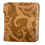 The Riddler, G.W Cottrell, Boston, 1845 - Amazing Wallpaper Covered Book of Word Puzzles