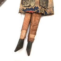 Knight in Tin Armor, Wonderful Old Italian Folk Art Marionette with Budweiser Can Shield