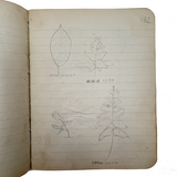 Sweet Old Composition Notebook with Scattered Delights