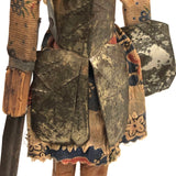Knight in Tin Armor, Wonderful Old Italian Folk Art Marionette with Budweiser Can Shield