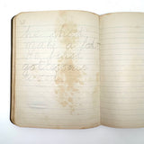 Sweet Old Composition Notebook with Scattered Delights