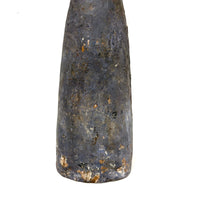 Tall, Spare Antique Santos Figure in Otherworldly Blue
