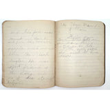 Sweet Old Composition Notebook with Scattered Delights