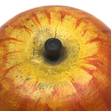 Excellent, Extra Large c. 1900 Painted Treen Apple with Horse Racing Game