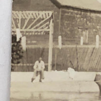 Diving Duo, Vintage Snapshot with Excellent Geometries