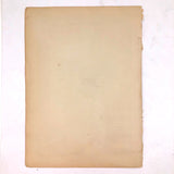 Early 20th C. E J Stanley Anatomical Fold Out Illustration: Chart 3