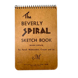 Building a Log Cabin and Observing the Environs, 1953 Spiral Bound Pocket Sketchbook