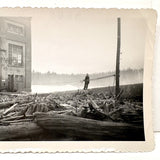 Alone in the Aftermath, Existential Feeling 1953 Snapshot, Athol, MA