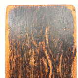 Wonderful All Original Paint Decorated c. 1840s Primitive Stool, Pittsfield, NH (Great Underside, Too)